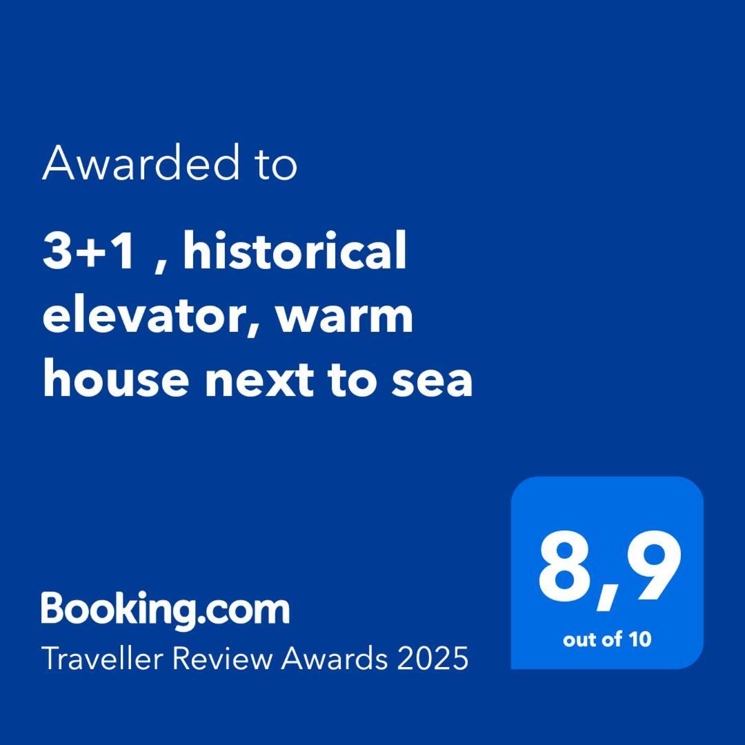 3+1 , Historical Elevator, Warm House Next To Sea Apartment İzmir Luaran gambar